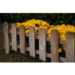 Wooden Garden Fence Losa Bordure Various Shapes