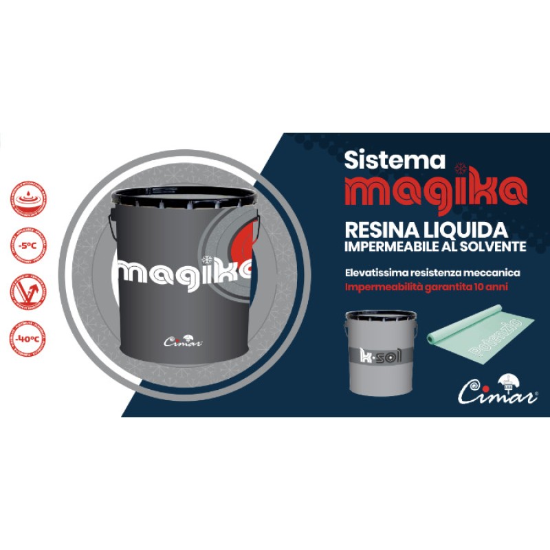 Resin for Waterproofing with Solvent Magika