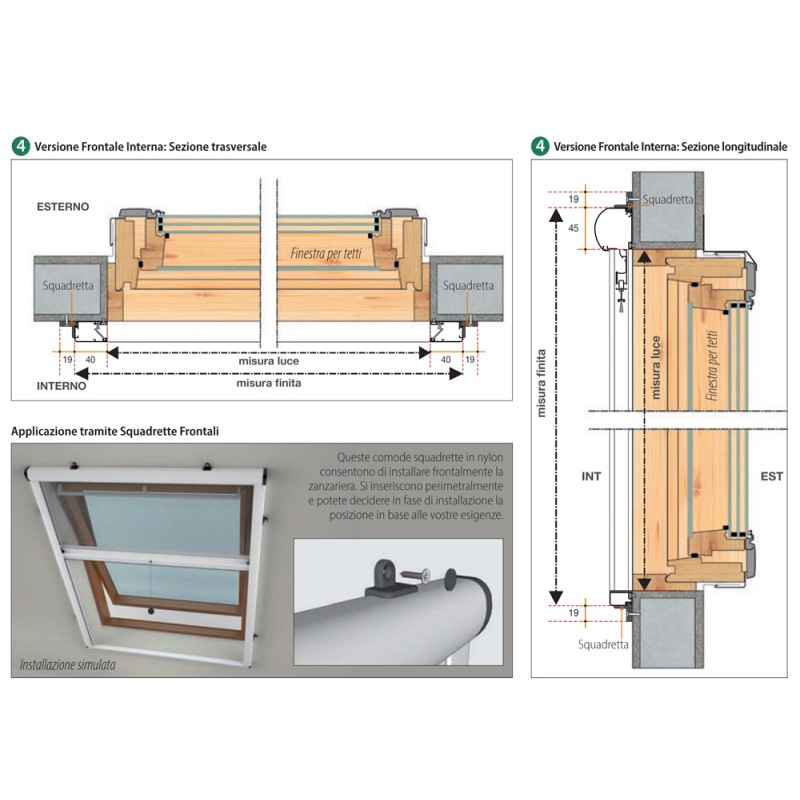 Revolux by Bettio Inside Face Click-Clack 40 Windscreen Vertical Spring