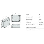 External Receiver with Keypad BFT KIT Q.BO TOUCH + CLONIX 2E