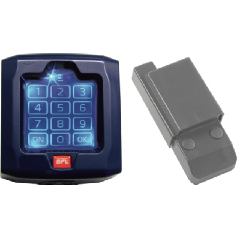 External Receiver with Keypad BFT KIT Q.BO TOUCH + CLONIX 2E