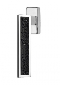 Riflesso Jet Rocks Dry Keep Window Handle Linea Calì Crystal