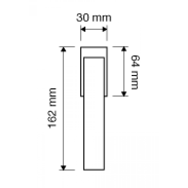 Riflesso Jet Rocks Dry Keep Window Handle Linea Calì Crystal
