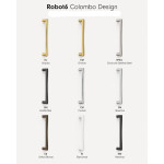 Robot6 Colombo Design Brass Door Pull Handle Without Roses