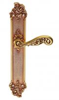 Rococò Linea Calì Vintage Door Handle on Plate