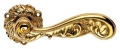 Rococò Gold Plated Door Handle on Rosette Linea Calì Vintage