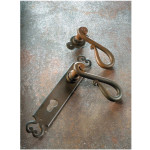 Rome Galbusera Door Handle with Plate