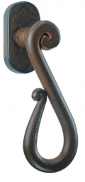 Rome Galbusera Iron Window Handle DK Made in Italy