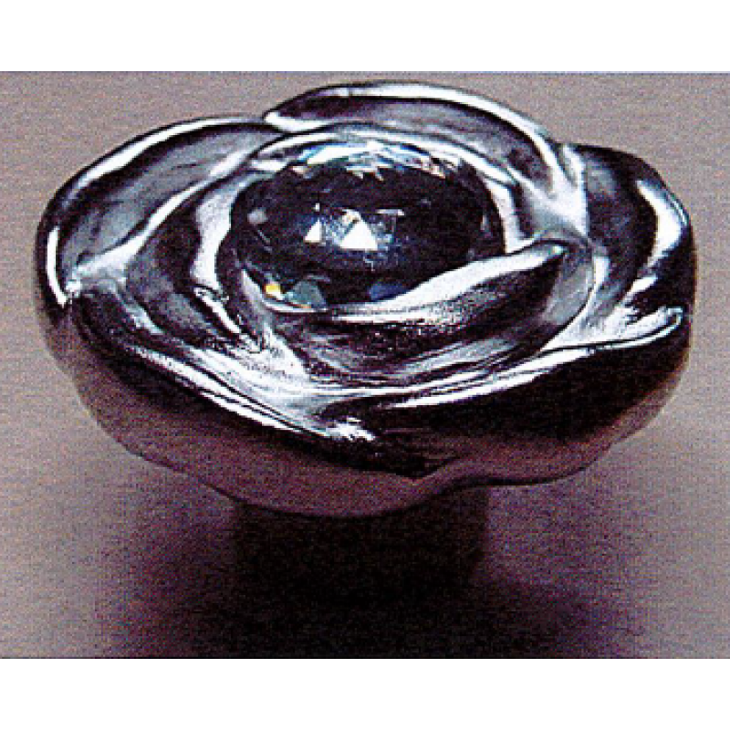 Rosa Swarovski knob for furniture Sicma ⌀ MM35