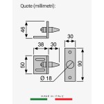 Blindy Anti-Burglary System Shutter Secured to the Wall DN Safe Door