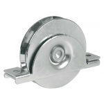 Wheel with Internal Support 1 Ball Bearing V Groove for Sliding Gates IBFM