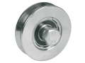 Wheel for Sliding Gates 1 Ball Bearing V Groove Various Diameters IBFM