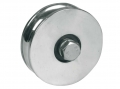 Wheel for Sliding Gates 2 Ball Bearings U Round Groove Ø20 IBFM