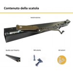 S TEL Single Shutter 230Vac Chiaroscuro Automation for Swing Shutters