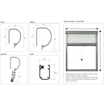 Sand Spring Tent with Polyester Darkening Fabric 42mm Living Bettio