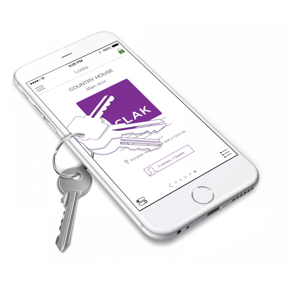 Sclak Access Control System Open the Lock with your Smartphone