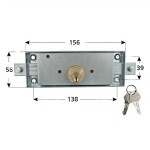 112 Central Shutter Lock FASEM