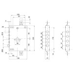 Lock Cipierre SL128/60 Softlock Entry 60 for Armored Doors