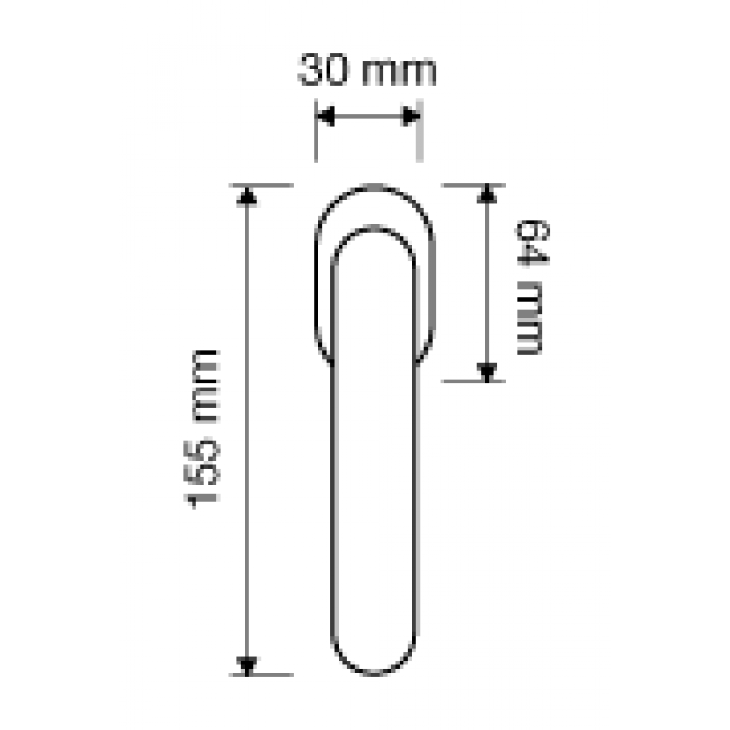 Shell Mesh Dry Keep Window Handle Linea Calì Crystal