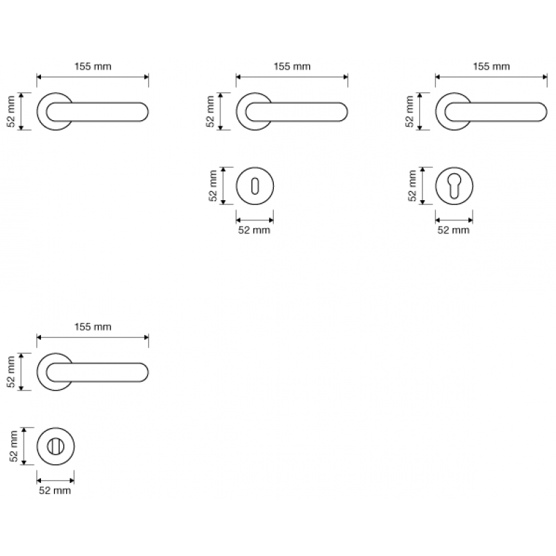 Shell Mesh Gold Plated Door Handle on Rosette Linea Calì Crystal