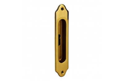 Siena Sliding Door Handle in Brass for Small Apartment Made in Italy Bal Becchetti