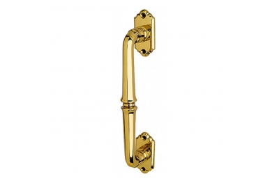 Siena Straight Pull Handle With Roses Screws in View for Elegant Cottage House Not Passing Bal Becchetti