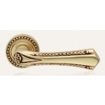 Sissi French Gold Door Handle on Rosette Linea Calì Vintage