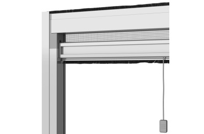 SKAT PRIMED Vertical Roll-Up Mosquito Net Compact and Technological