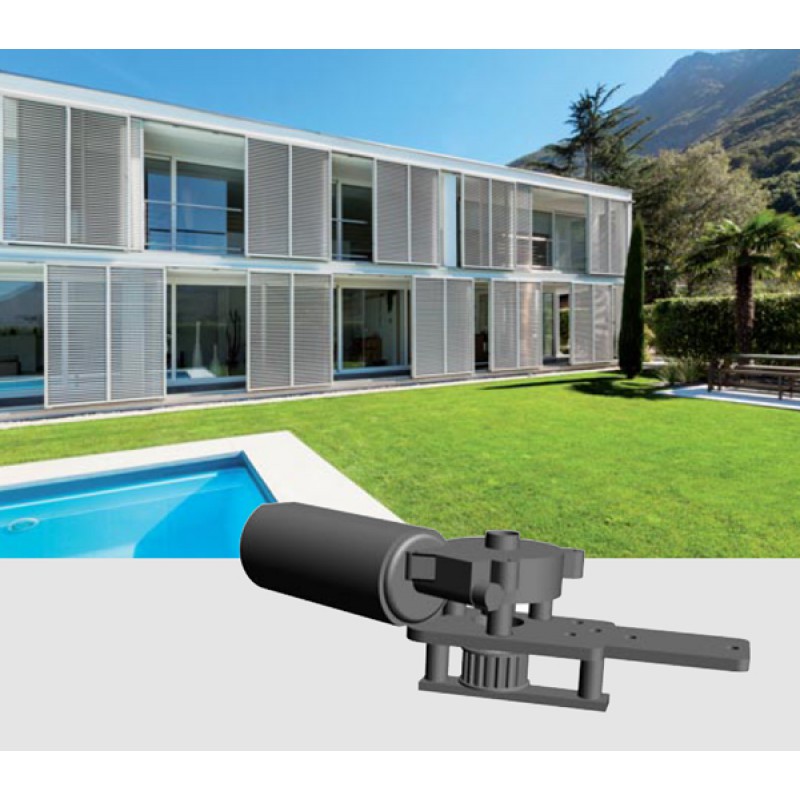 Slide 200 24Vdc Chiaroscuro Automation Kit for Sliding Shutters Max 300Kg