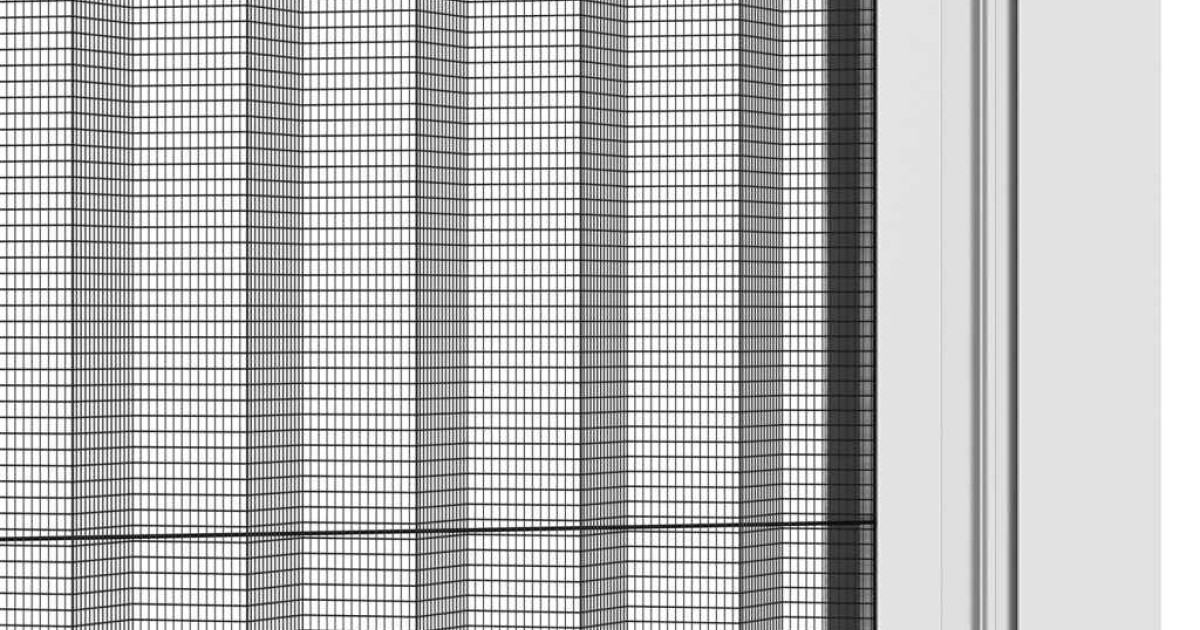Smart Primed Pleated Aluminum Mosquito Net