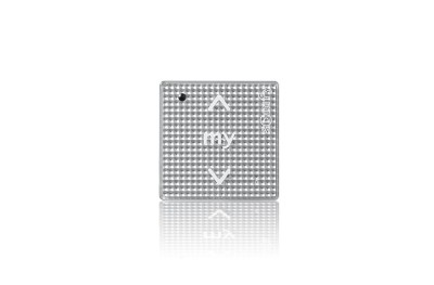 Somfy Smoove Touch Sensitive Wall Control Single Channel Silver