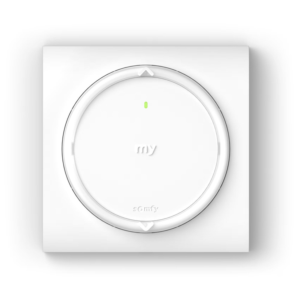 Somfy Amy io Wall Radio Control with Square or Round Frame