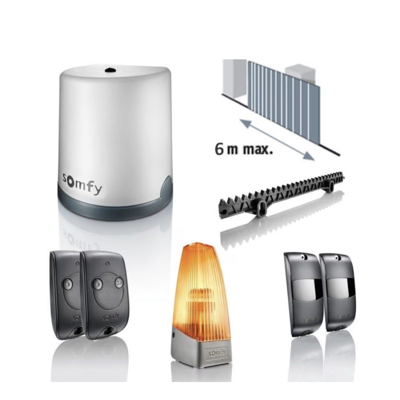 SOMFY FREEVIA 400 Sliding Gate Motor Kit with Accessories