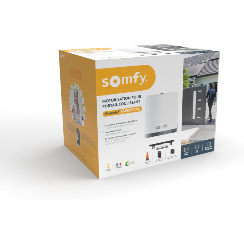SOMFY FREEVIA 400 Sliding Gate Motor Kit with Accessories