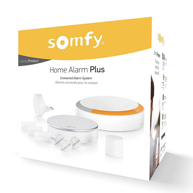 Somfy Protect Home Alarm Plus Alarm System for Home Security Perimeter