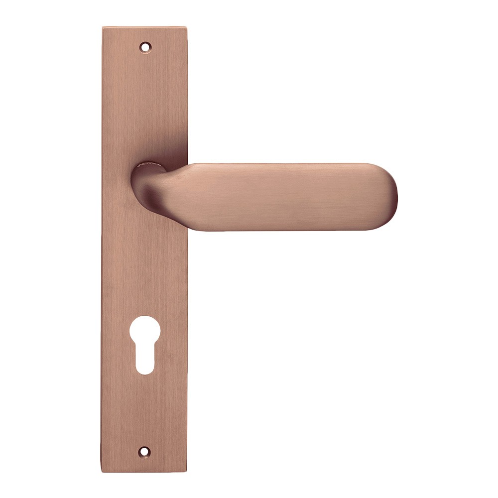 Eos Frosio Bortolo interior door handle in version with square rosette