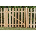 Garden Wooden Fence Losa Various Shapes