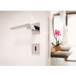 Stream Zincral Linea Calì - Door Handle with Lowered Rosette