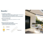 Sunteis io Somfy Sun and Temperature Sensor for Awnings and Shutters