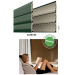 Duero 55 Shutter Energy Saving Roller Shutter in PVC and Aluminum