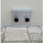 Flood Protection Cover for Window Well 25x25 cm Watertight Seal