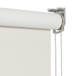 Blackout Chain Roller Blind Solpor White Viewtex