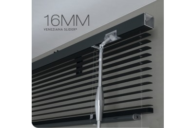 Venetian Blind for Interior 16 mm Slider with Safe Control