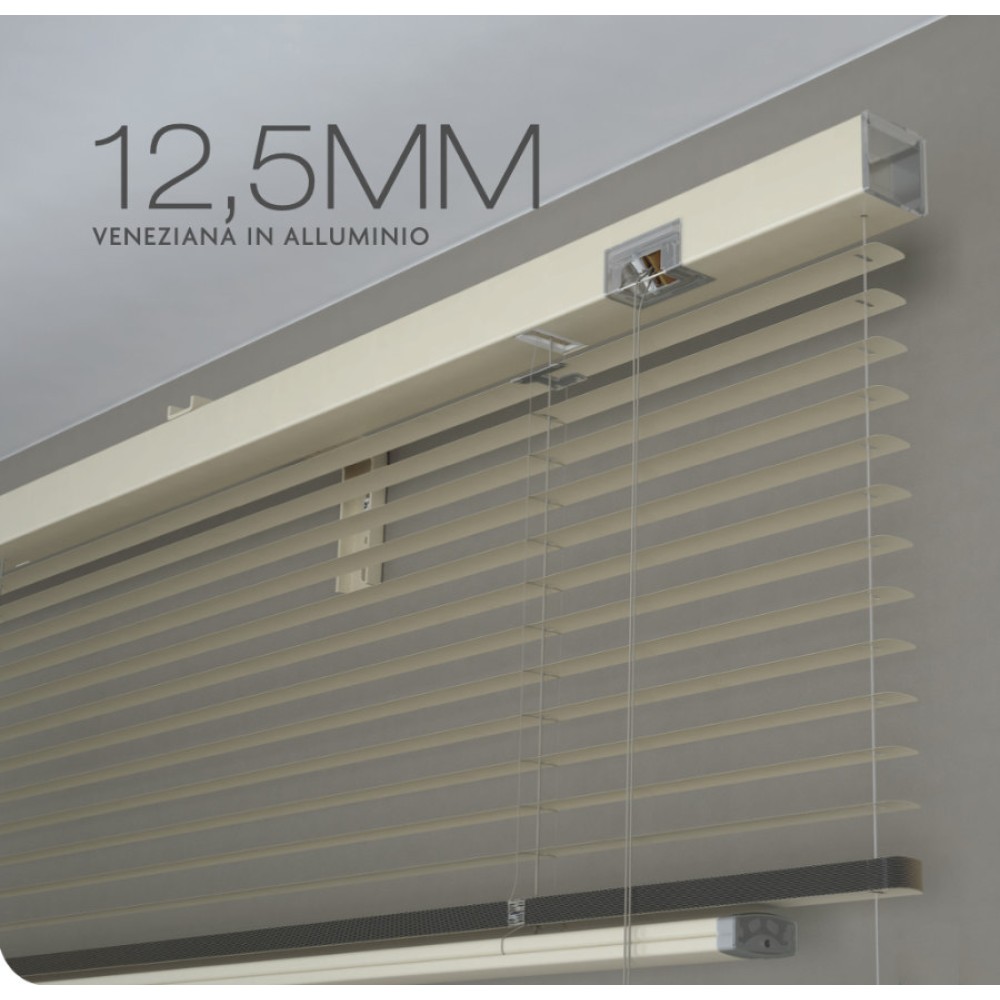 Aluminum Venetian Interior Blind with 12.5mm Slats