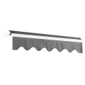 Square Bar Awning 40x40 mm Tempotest Fabric