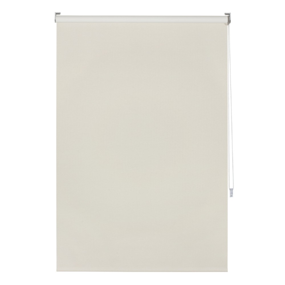 Blackout Roller Blind Ivory Solpor Viewtex