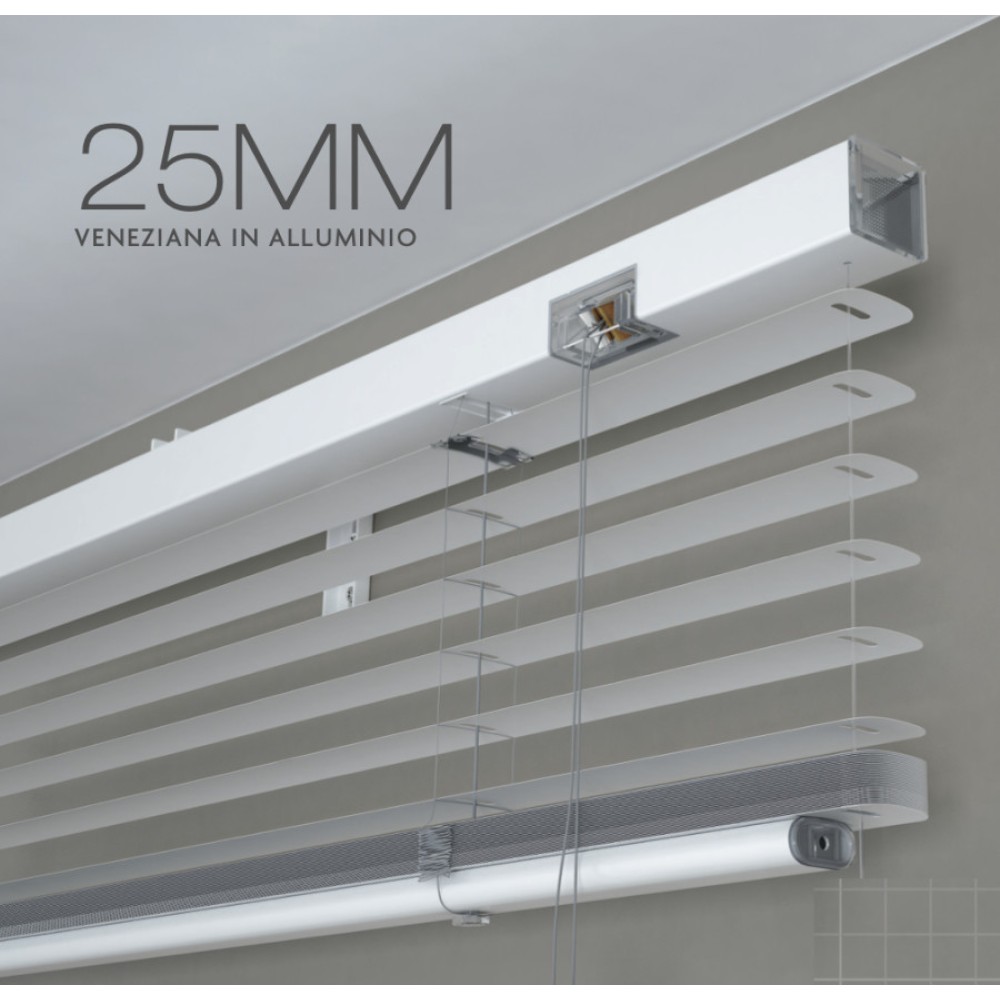 Aluminum Venetian Blind 25 mm Made in Italy by Centanni