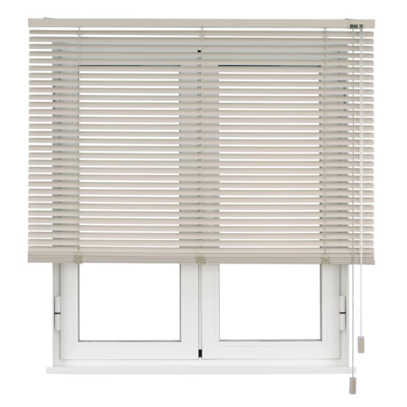 Venetian Blind with 25mm Aluminum Slats Sand