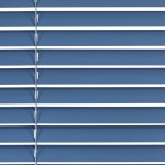 Venetian Blind in Aluminum Slats 25mm Blue Sizes to Choice