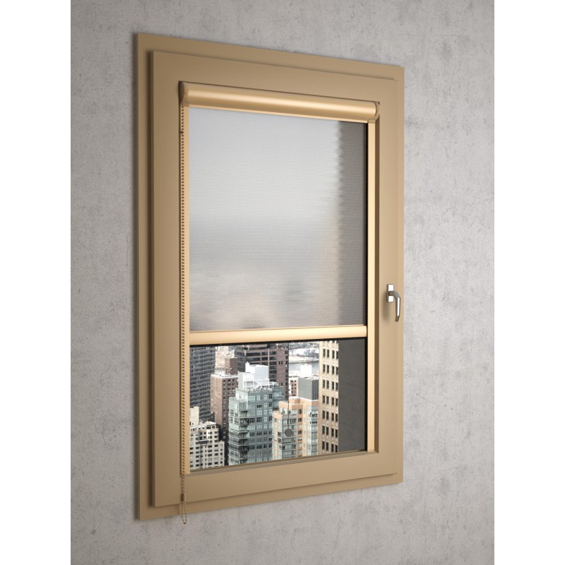 Earth Chain Curtain with Filtering Fabric in Polyester 42mm Living Bettio